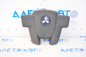 Mitsubishi Galant 2004-2006 black steering wheel airbag, emblem defect