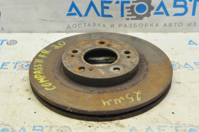 Brake disc rear right Jeep Compass 11-16 10.0mm, rusty