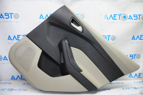 Door trim card rear right Ford Focus mk3 11-14 gray with gray insert plastic, scratches