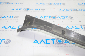 Front left threshold trim Nissan Leaf 13-17 gray, broken crepe, rubbed
