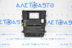 Ford Fusion mk5 13-20 SYNC 1 radio control panel with heating, for dual-zone climate control