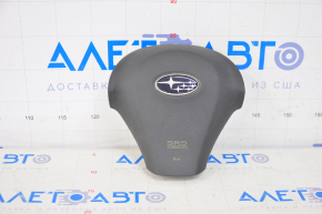 Airbag in steering wheel driver Subaru b9 Tribeca black, without pyropatron
