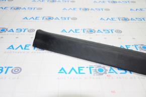 Door sill trim front left Nissan Leaf 13-17 black, broken fastener, scratches
