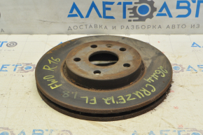 Brake disc front left Chevrolet Cruze 11-15 R16 26mm, rusty