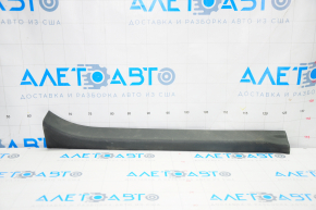 Door sill trim front left Nissan Leaf 13-17 black, scratches
