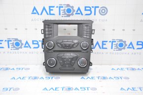 Ford Fusion mk5 13-20 SYNC Radio Control Panel 1 Scratches on Trim