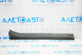 Door sill trim front left Nissan Leaf 13-17 black, broken fastener, scratches
