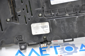 Ford Fusion mk5 13-20 SYNC 1 radio control panel with heating, scratches on the overlay