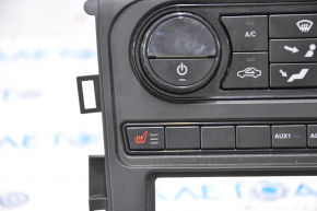 Ford Fusion mk5 13-20 radio and climate control panel with heating and wiring, no scratches on buttons, broken fasteners