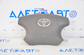 Steering wheel cover Toyota Camry v30 02-04 gray, chrome used