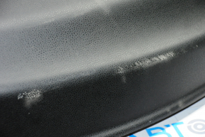 Door trim card rear left Fiat 500L 14- black with brown insert leather, peeled leather, scratches