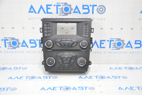 Ford Fusion mk5 13-20 SYNC 1 Radio Control Panel with Heating