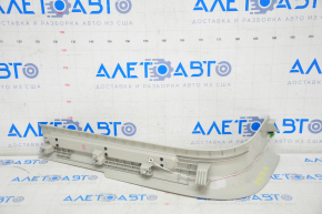 Door sill trim front right inner Volvo XC90 16-23 with backlight, gray, scratches