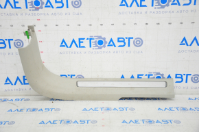Door sill trim front right inner Volvo XC90 16-23 with backlight, gray, scratches