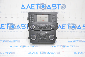 Ford Fusion mk5 13-20 SYNC 1 radio control panel, rest for dual-zone climate control, buttons are worn out