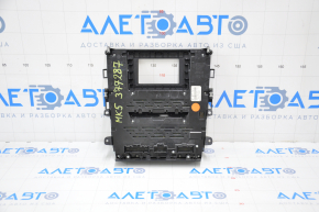 Ford Fusion mk5 13-20 SYNC 1 radio control panel, rest for dual-zone climate control, buttons are worn out