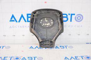Steering wheel cover Lexus IS250 06-13 black, chrome trim