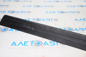 Door sill trim front left outer Nissan Altima 13-16 black, rubbed