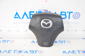 Steering wheel cover Mazda 6 03-08 black