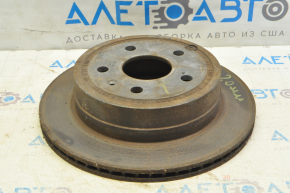 Rear left brake disc Chevrolet Equinox 10-17 FWD 20mm, rusty