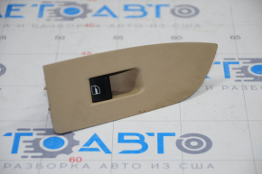 Rear left window lift control VW CC 08-17 black, with beige trim