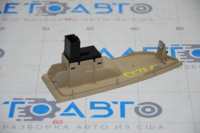 Rear left window lift control VW CC 08-17 black, with beige trim