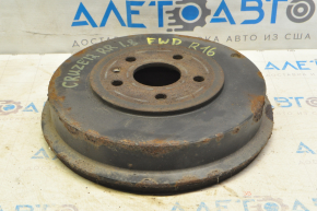 Brake drum rear right Chevrolet Cruze 11-16 R16 rusty