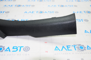 Door sill trim rear left inner Hyundai Sonata 15-19 black, scratch