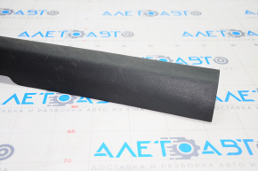 Door sill trim front left inner Hyundai Sonata 15-19 black, scratches