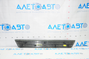 Door sill trim front left outer Hyundai Sonata 15-19 black, scratches