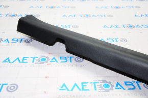 Door sill trim front left Hyundai Sonata 11-15 black, scratches