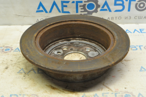 Brake disc rear left Lexus RX300 RX330 RX350 RX400h 04-09 10mm, rusty
