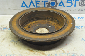 Brake disc rear right Lexus RX350 RX450h 10-15 9mm, rusty