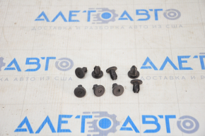 Left door sill clips Volvo XC90 16-22 incomplete