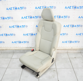 Rear seat left Volvo XC90 16-23 leather gray for 3 rows