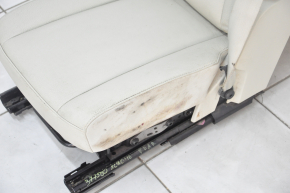 Rear seat center Volvo XC90 16-23 gray leather for 3 rows, dry-cleanable