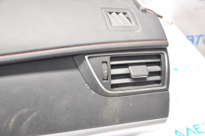Torpedo front panel without AIRBAG Toyota Camry v55 15-17 usa red stitching, pokes, without plugs