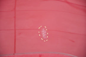 Door assembly rear left VW Atlas 18-22 red LB3Z/I9, keyless, overlay structure, bumpers, pressed