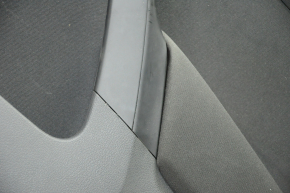 Door trim card rear right VW Tiguan 09-17 black with black insert cloth, armrest cloth, scratches, without reflector