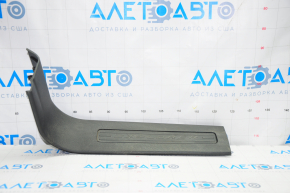Door sill trim front left Ford Explorer 11-15 black, rubbed
