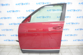 Door assembly front left VW Atlas 18-22 red LB3Z/I9, keyless, dented
