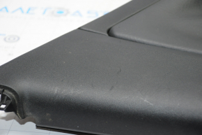 Door trim card rear right Fiat 500X 16-17 black with black insert leather, peeled leather, scratches