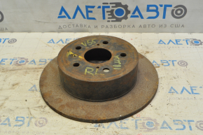 Rear left brake disc Toyota Camry v55 15-17 usa 10mm, rusty