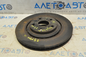 Front left brake disc Toyota Highlander 08-13 28mm, rusty