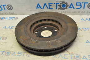 Front left brake disc Toyota Highlander 08-13 28mm, rusty