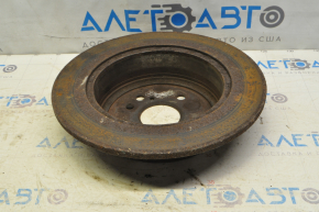 Rear right brake disc Toyota Highlander 08-13 310/10mm, rusty