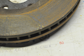 Front right brake disc Toyota Highlander 14-19 28mm, chipped