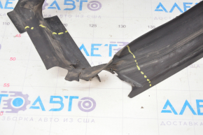 Louvers radiator deflector frame bare Volvo XC90 16-23 bottom, fractures