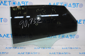 Glass door rear left Ford Fusion mk5 13-20 scratches