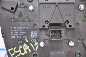 Ford Escape MK3 13-16 Pre-Resident Type 4 Radio Control Panel